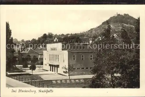 Bad Blankenburg Stadthalle Kat. Bad Blankenburg