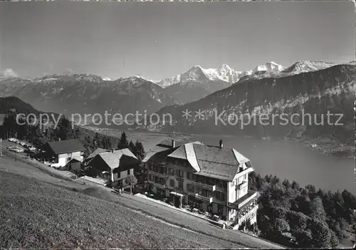 Beatenberg Hotel Oberland und Chalets Eiger Moench Jungfrau Kat. Beatenberg