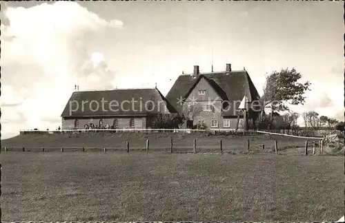 Hallig Hooge Kirchwarft Kat. Hooge