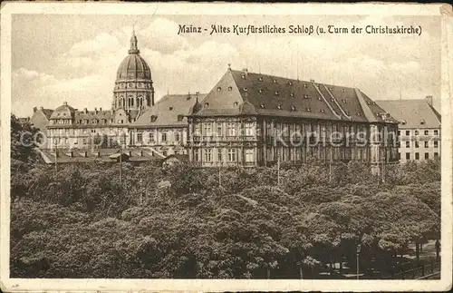 Mainz Rhein Altes Kurfuerstliches Schloss