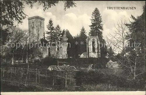 Truttenhausen Ruine Kat. Obernai