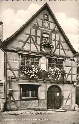 Marbach Neckar Schillers Geburtshaus Kat. Marbach am Neckar