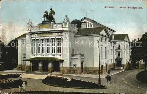 Giessen Lahn Neues Stadttheater Kat. Giessen