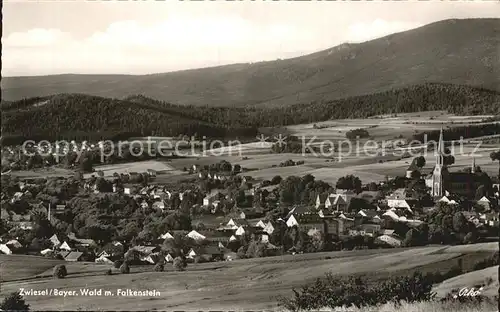 Zwiesel Niederbayern mit Falkenstein Kat. Zwiesel