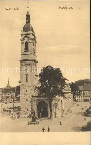 Eisenach Thueringen Marktplatz Kat. Eisenach