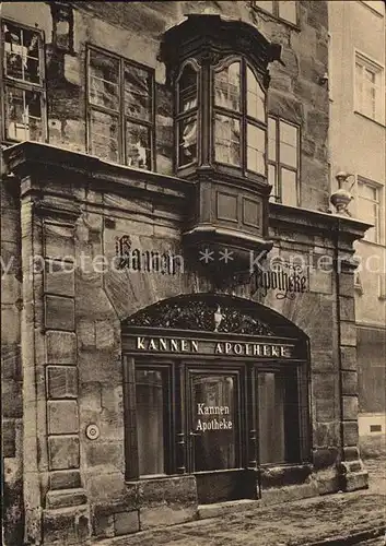 Ingelheim Rhein Kannen Apotheke historisch Kat. Ingelheim am Rhein