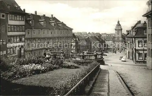 Gotha Thueringen Hauptmarkt Wasserkunst Kat. Gotha