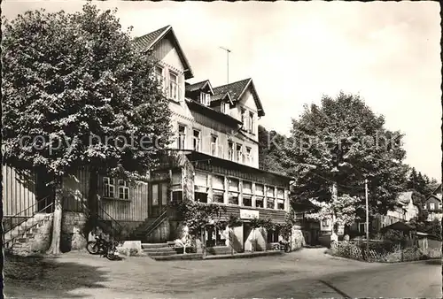 Altenbrak Harz Hotel Weisses Ross Kat. Altenbrak