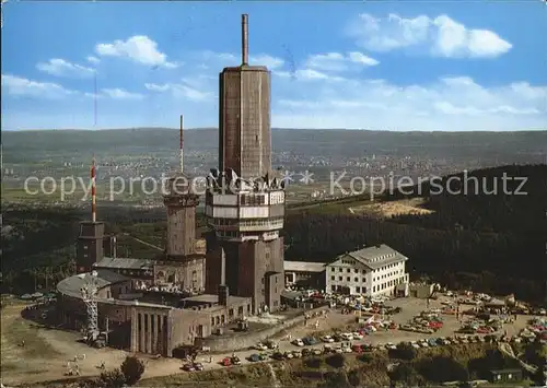 Feldberg Taunus Grosser Feldbeerg Fernseh UKW Fernmelde Turm Kat. Schmitten