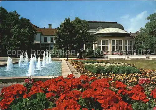 Bad Salzuflen Kurhaus Wasserspiele Kat. Bad Salzuflen