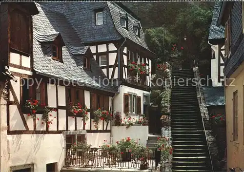 Beilstein Wuerttemberg Klostertreppe Kat. Beilstein