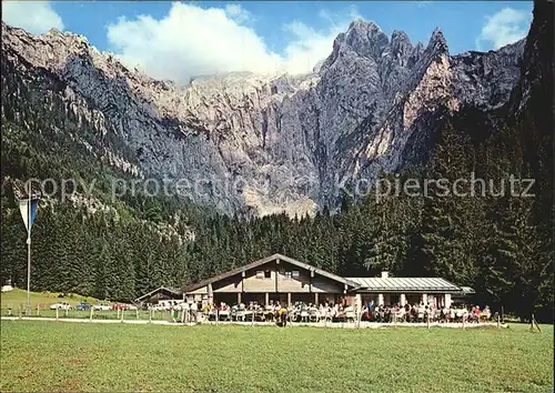 Scharitzkehlalm Berggasthof und Cafe Kehlstein  Kat. Berchtesgaden