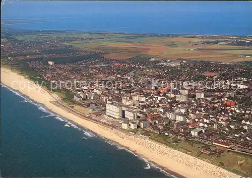 Westerland Sylt Fliegeraufnahme Kat. Westerland