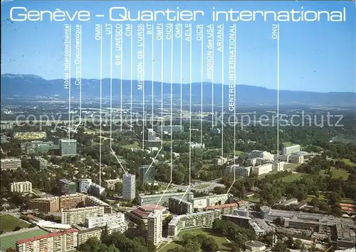 Geneve GE Le Quartier International Kat. Geneve