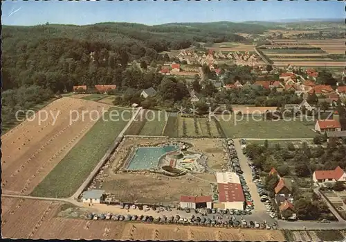 Bad Essen Fliegeraufnahme mit Freibad Kat. Bad Essen