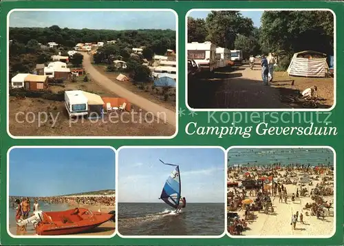 Castricum aan Zee Camping Geversduin Strandpartien Kat. Castricum