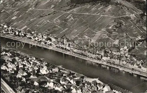 Zell Mosel Fliegeraufnahme Kat. Zell (Mosel)