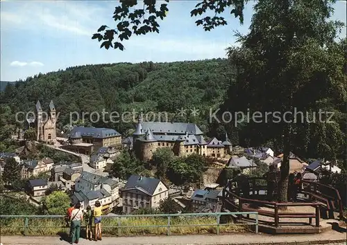 Clervaux Eglise und Chateau Kat. Clervaux