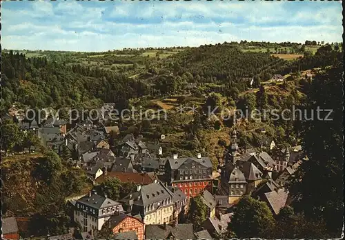 Monschau Stadtansicht Kat. Monschau