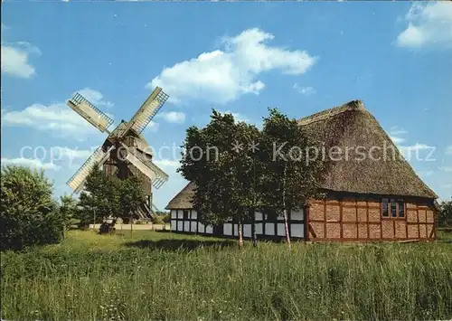 Rammsee Kiel Schleswig Holsteinisches Freilichtmuseum Bockmuehle Haus Storm Kat. Kiel