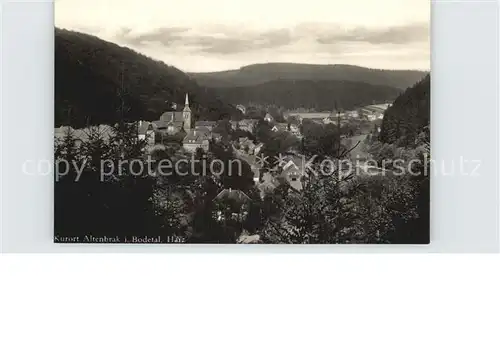 Altenbrak Harz Bodetal Kurort Kat. Altenbrak