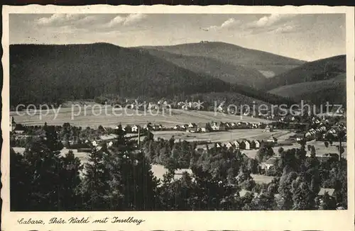 Tabarz Inselberg Kat. Tabarz Thueringer Wald