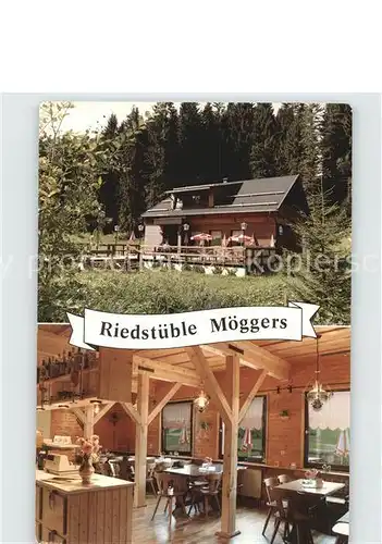 Moeggers Gasthaus Riedstueble  Kat. Moeggers