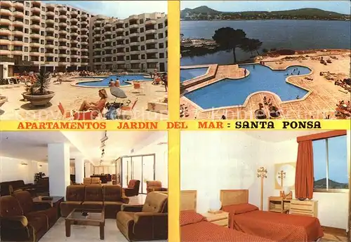 Santa Ponsa Mallorca Islas Baleares Arpatementos Jardin del Mar Kat. Calvia