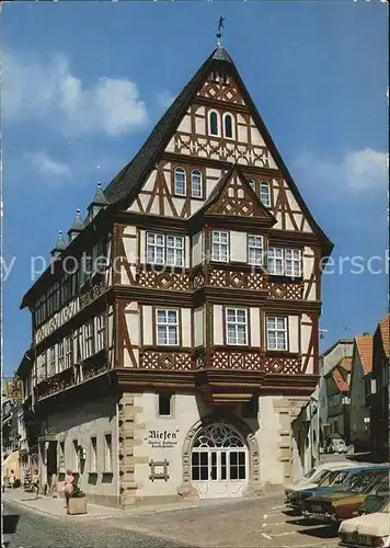 Miltenberg Main Hotel Riesen Fachwerk Kat. Miltenberg