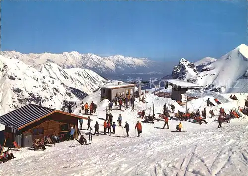 Stubaital Schlickeralm Sennenjoch Stueberl Karwendel Kat. Neustift im Stubaital