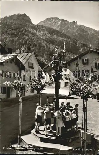 Bad Reichenhall Florianiplatz Predigstuhl Kat. Bad Reichenhall