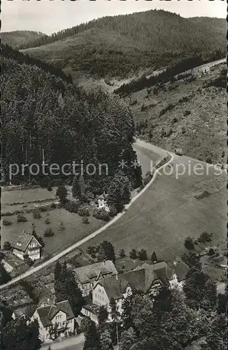 Schoenmuenzach Blick ins Tal Kneipp und Luftkurort Murgtal Schwarzwald / Baiersbronn /Freudenstadt LKR