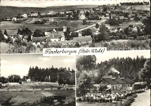 Finsterbergen Ortsansichten  Kat. Finsterbergen Thueringer Wald