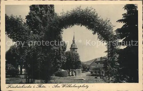 Friedrichroda Am Wilhelmsplatz Kat. Friedrichroda