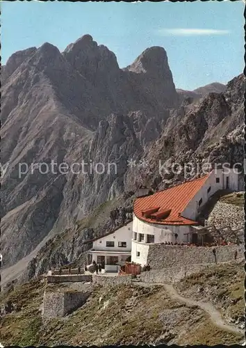 Innsbruck Nordkettenbahn Hafelekar Bergstation Brandjoch Kat. Innsbruck