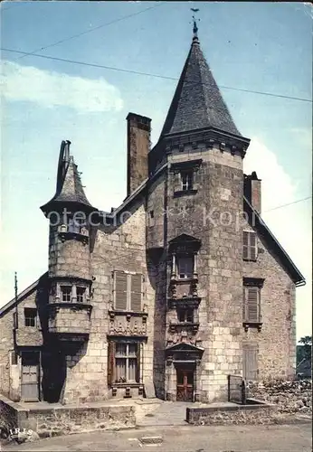 Ussel Correze Hotel des Ducs de Ventadour construit XVI siece Kat. Ussel