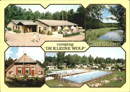 Ommen Overijssel Camping De kleine Wolf Freibad Kat. Ommen