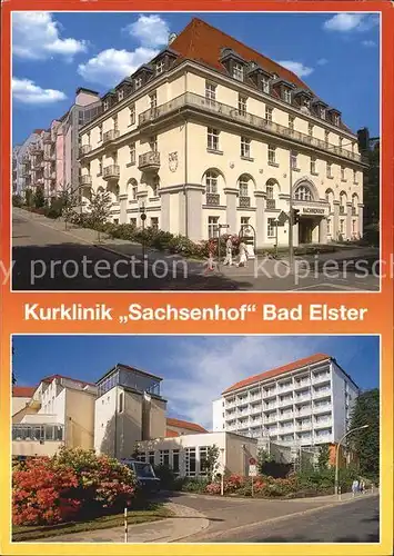 Bad Elster Kurklinik Sachsenhof Kat. Bad Elster