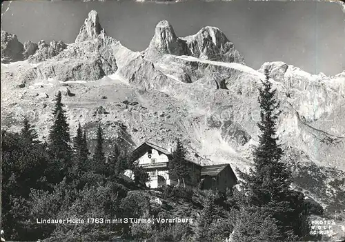 Raetikon Lindauer Huette Kat. Oesterreich