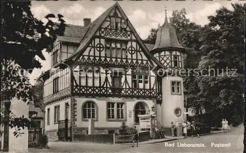 Bad Liebenstein Postamt Kat. Bad Liebenstein