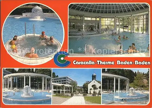 Baden Baden Caracalla Therme  Kat. Baden Baden