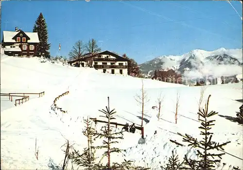 Buerserberg Vorarlberg Gasthaus Pension Tschegla Kat. Buerserberg