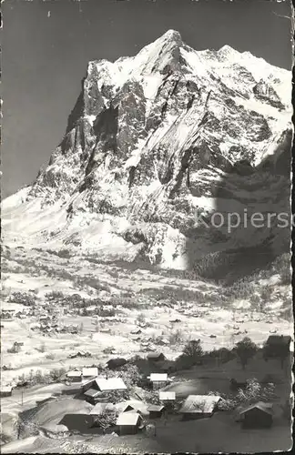 Grindelwald Wetterhorn Kat. Grindelwald