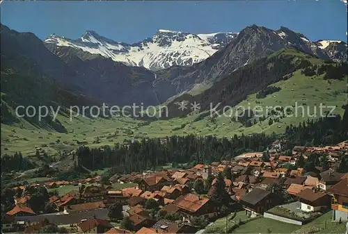 Adelboden Engstlingfaelle Wildstrubelgruppe Kat. Adelboden