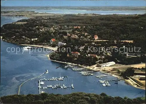 Gluecksburg Ostseebad Fliegeraufnahme Kat. Gluecksburg (Ostsee)