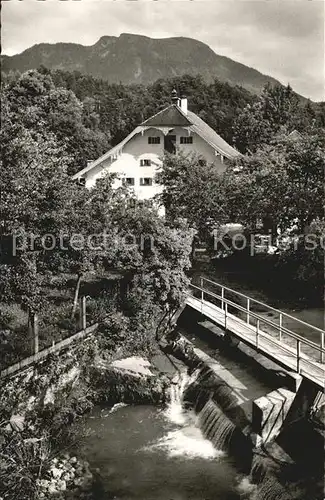 Bad Reichenhall Obermuehle Weissbach Untersberg  Kat. Bad Reichenhall