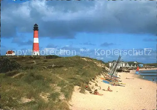 Hoernum Sylt Leuchtturm  Kat. Hoernum (Sylt)