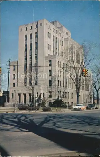 Bay City Michigan Bay County Building Center Avenue Kat. Bay City