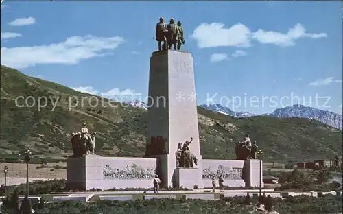 Salt Lake City This ist the Place Monument Emigration Canyon Kat. Salt Lake City