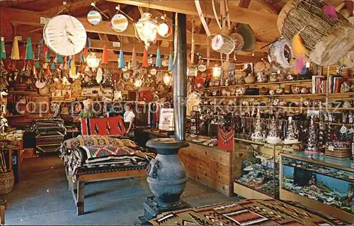 Coleville Interior view of the Three Flags Trading Post Kat. Coleville